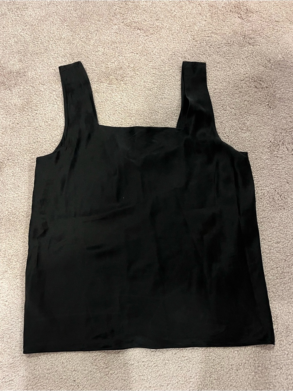 Nordstrom Intimates 100% Silk Square-Neck Tank Top